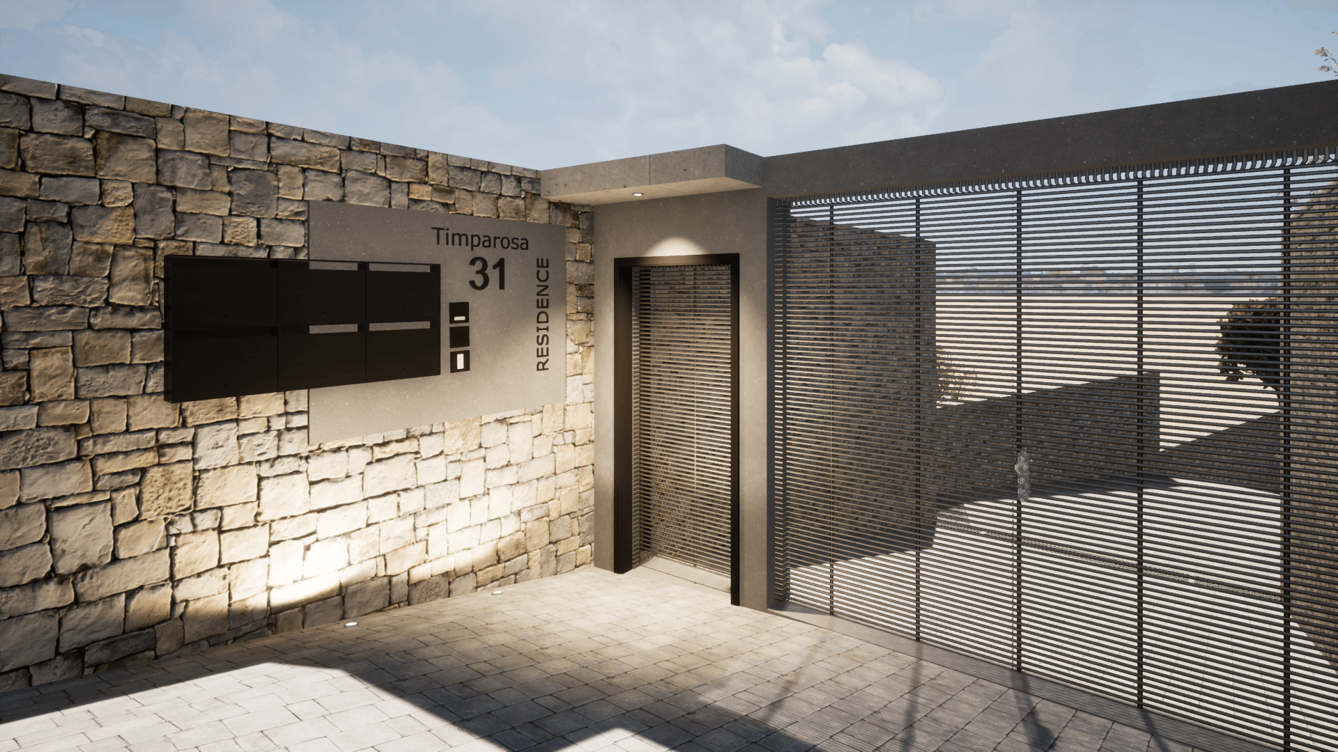 ingresso al residence